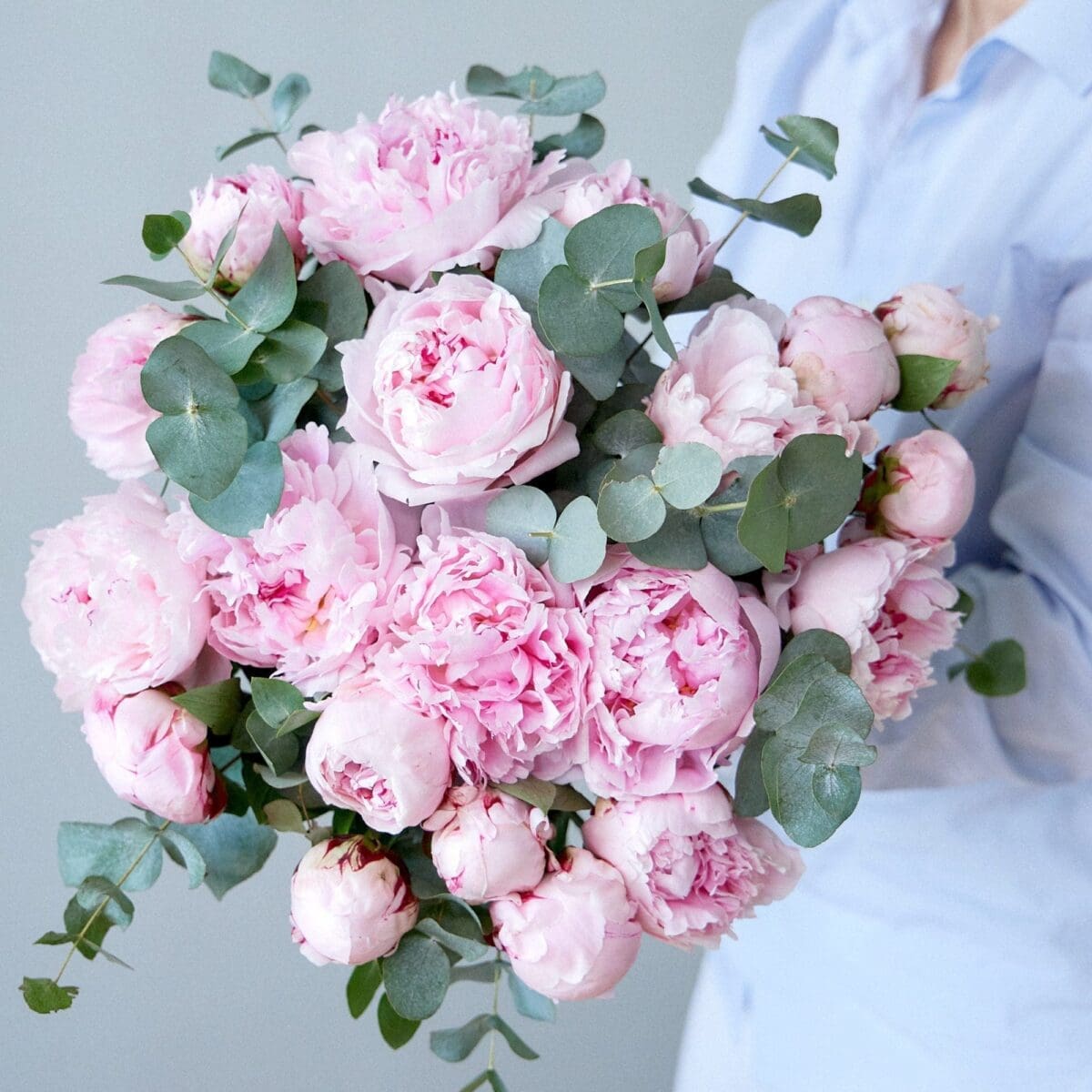 Bunch of Pink Peonies - Image 2